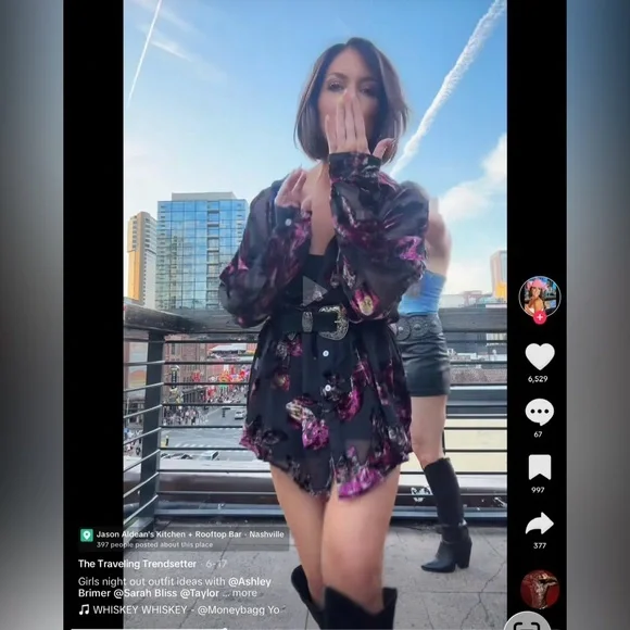 Nasty Gal Devore Oversized Sheer Floral Shirt Dress - Picture 8 of 14